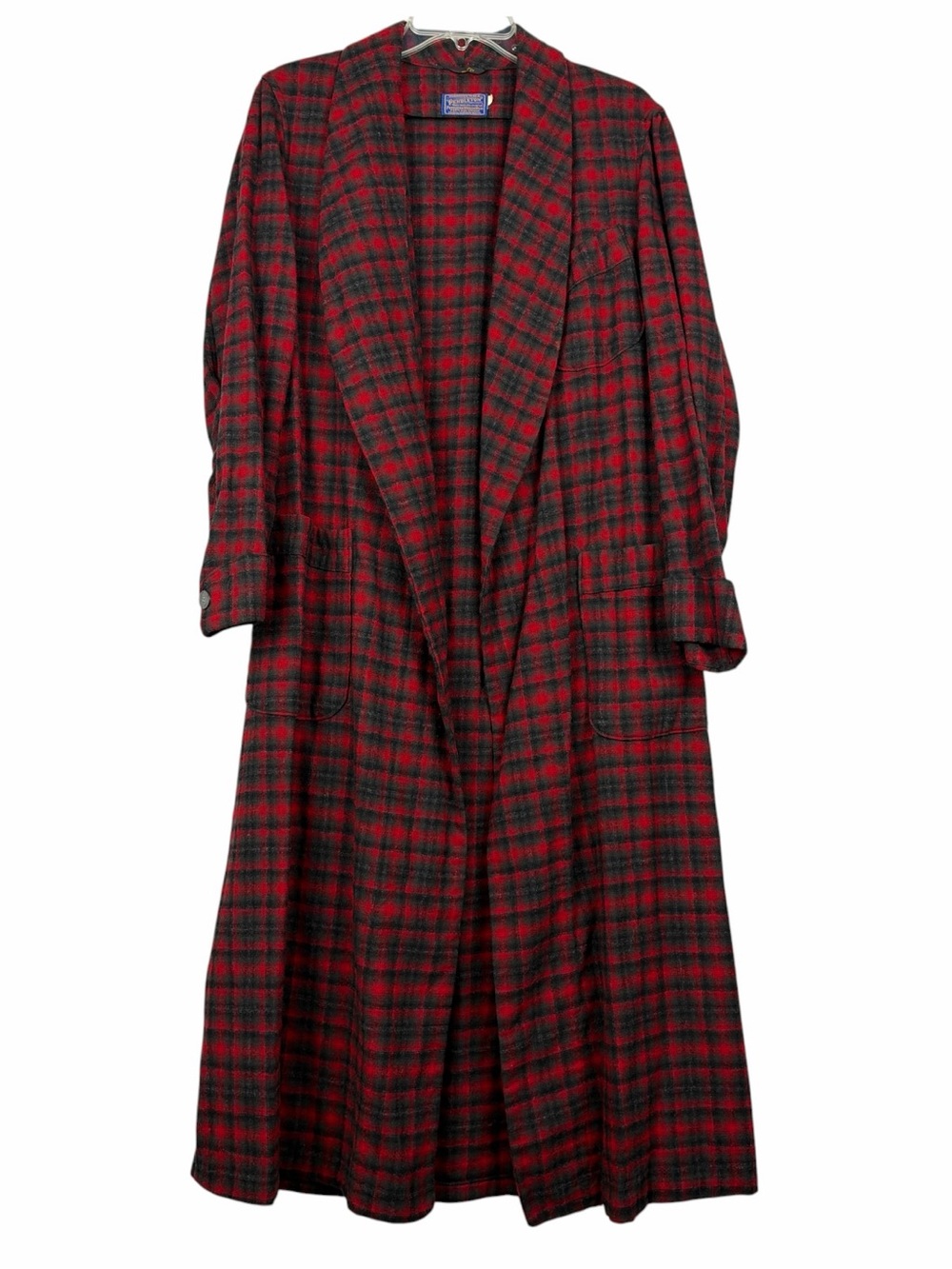 Pendleton Vintage 1960’s 70’s 100% Virgin Wool Plaid Robe
